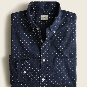 J. Crew long sleeve classic fit. Secret wash organic cotton. NWT